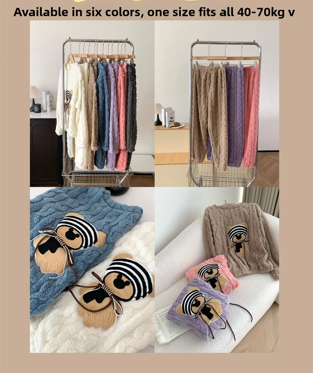 Winter Warm Fleece Pajama