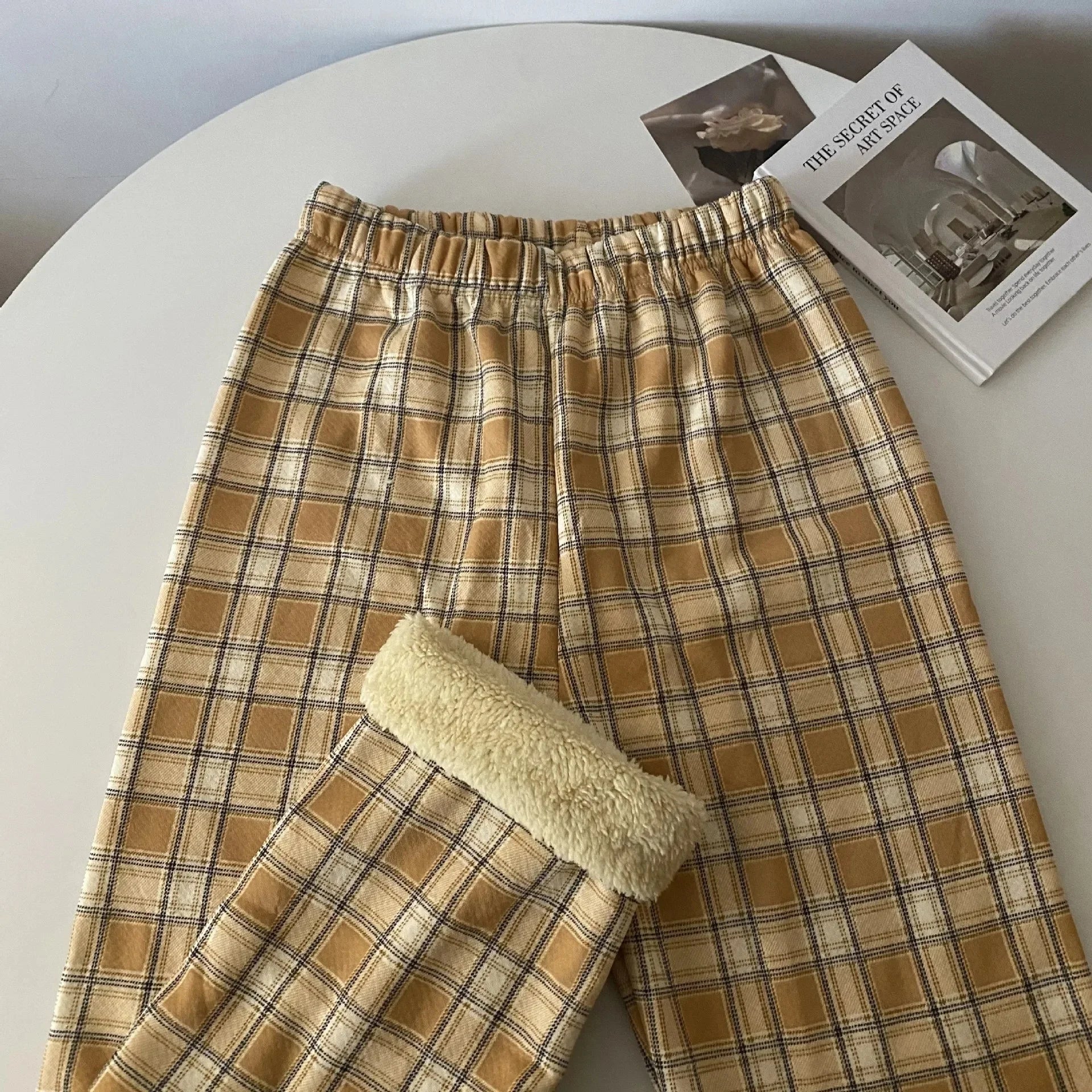 Chic & Cozy Fleece-Lined Trousers