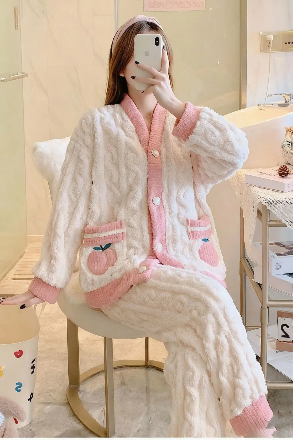 Women's Coral Fleece Pajamas